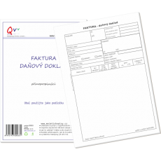 Faktura – Daňový doklad A4